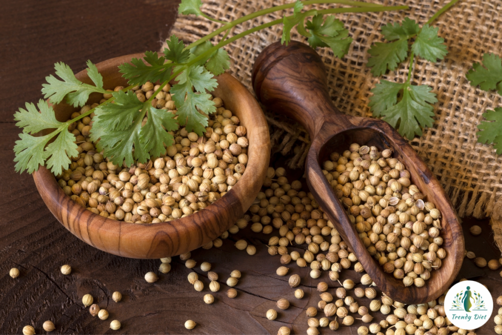 Health benefits of coriander seeds