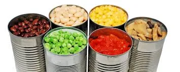 canned vegetables